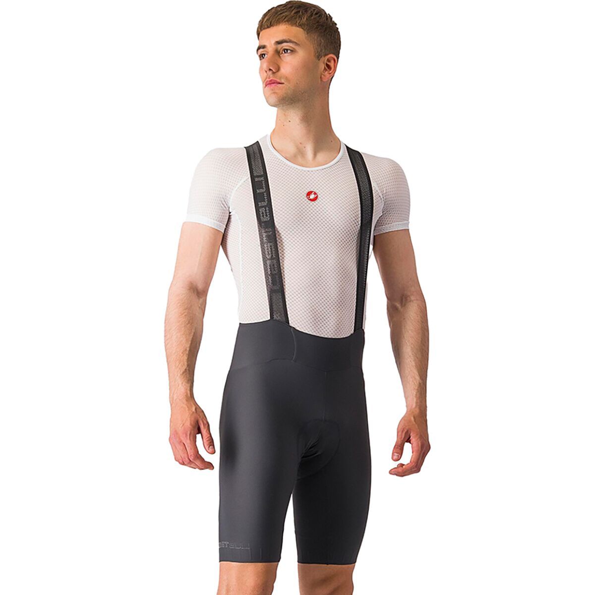 Castelli Castelli Espresso Bib Short - Men's Dark Gray, XL