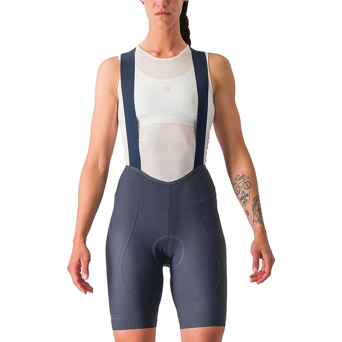 Castelli Espresso DT Bib Short - Women's Twilight Blue, M