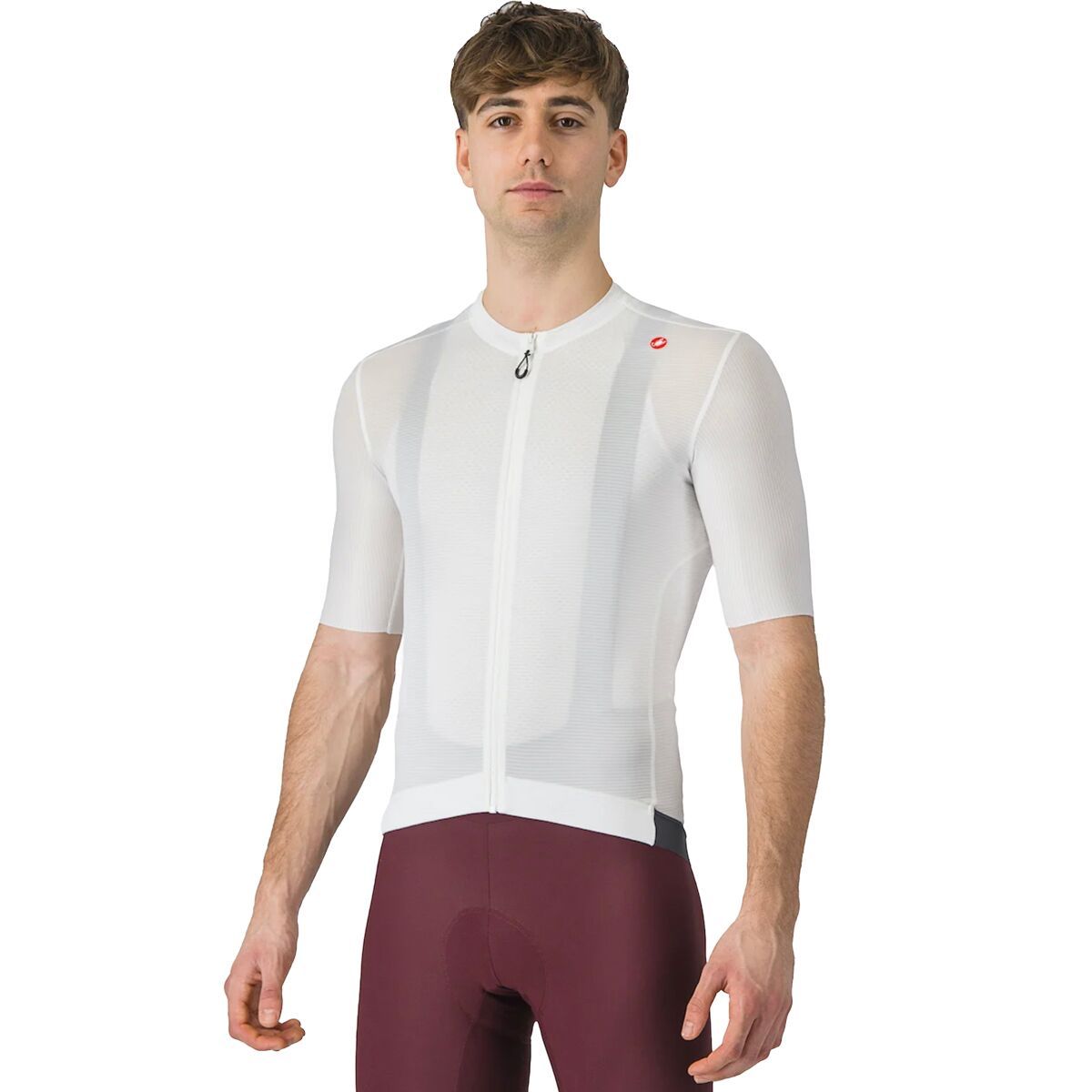 Castelli Castelli Espresso Jersey - Men's Ivory/Dark Gray, XXL