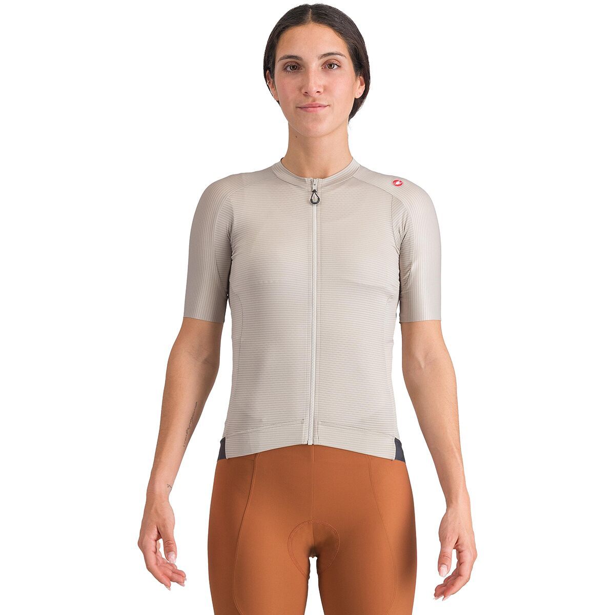 Castelli Castelli Espresso Jersey - Women's Silver Moon/Dark Gray, XL