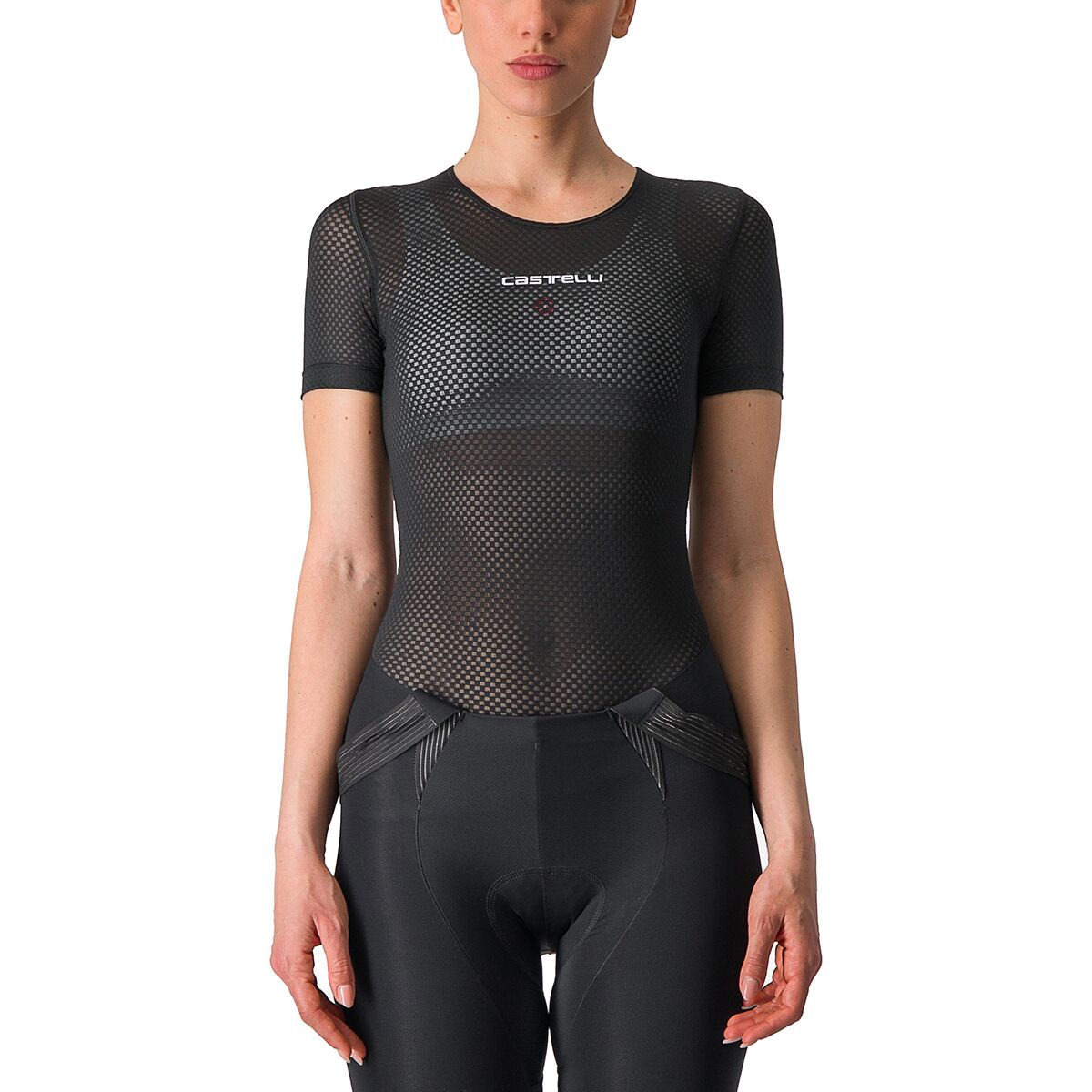 Castelli Pro Mesh Short-Sleeve Baselayer - Women's Black, L