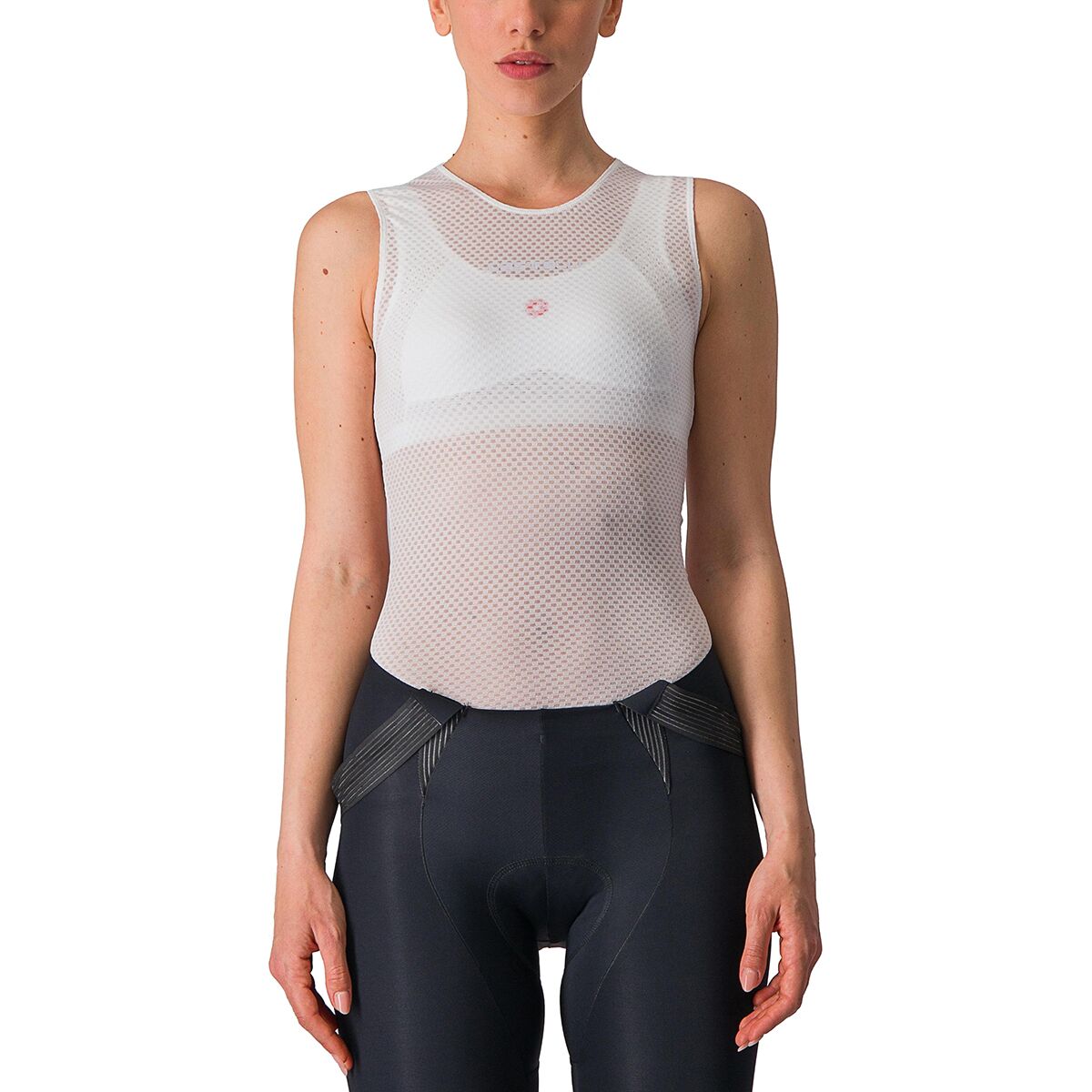 Castelli Pro Mesh Sleeveless Baselayer - Women's White, L