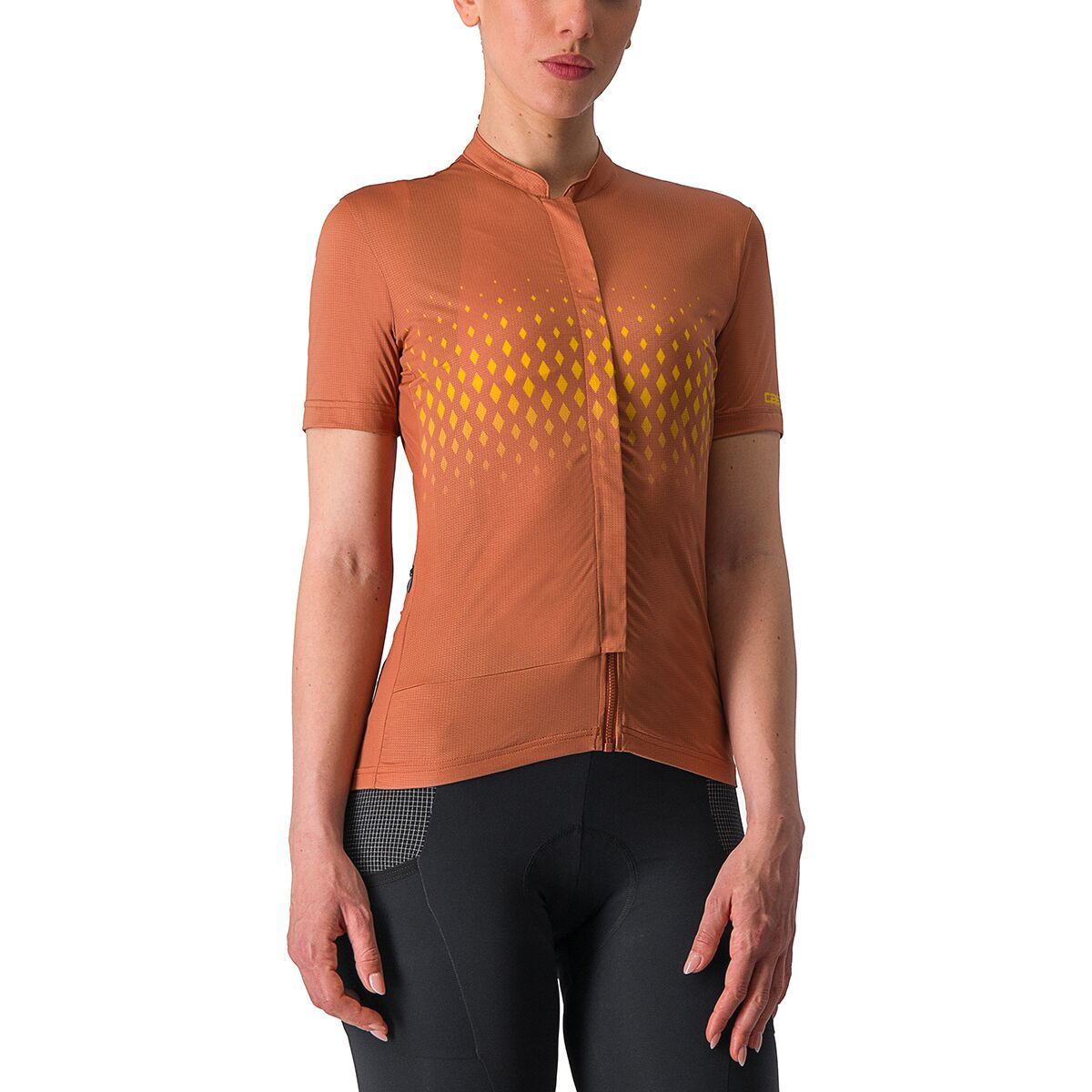 Castelli Castelli Unlimited Sentiero 3 Jersey - Women's Mocha/Goldenrod, M