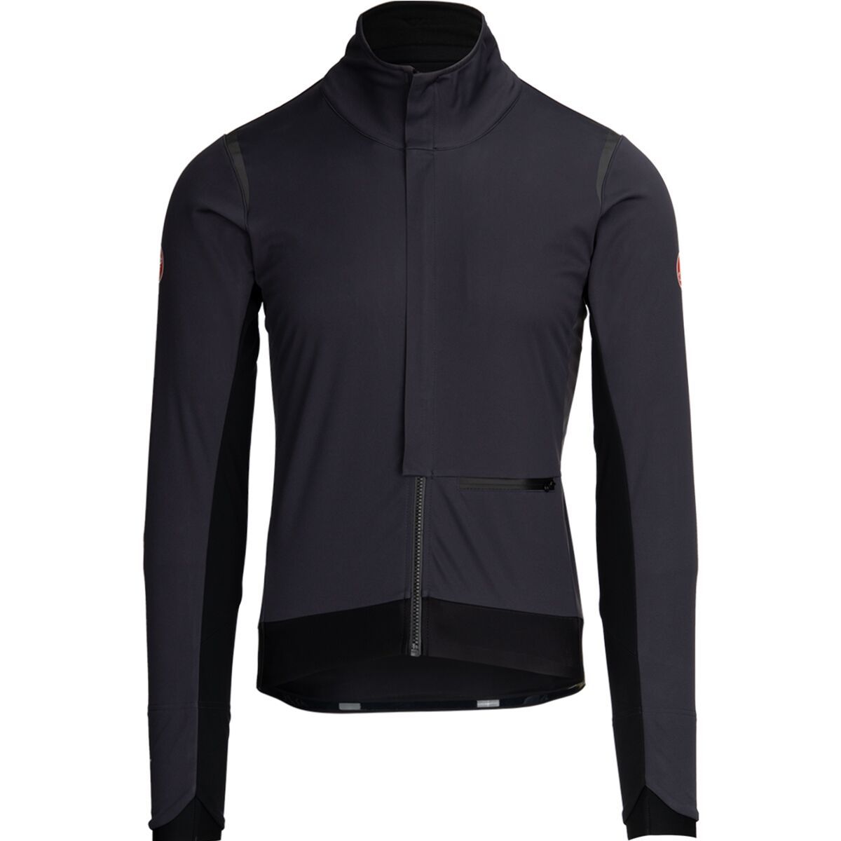 Castelli Alpha Doppio RoS Limited Edition Jacket - Men's Dark Gray/Red/Black Reflex, 3XL