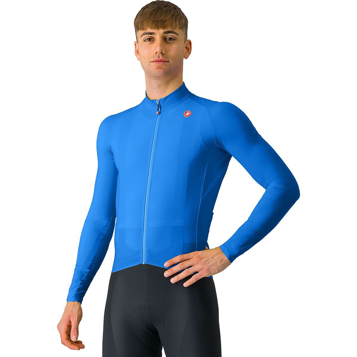 Castelli Aero Race Long Sleeve Jersey Blue XL Man