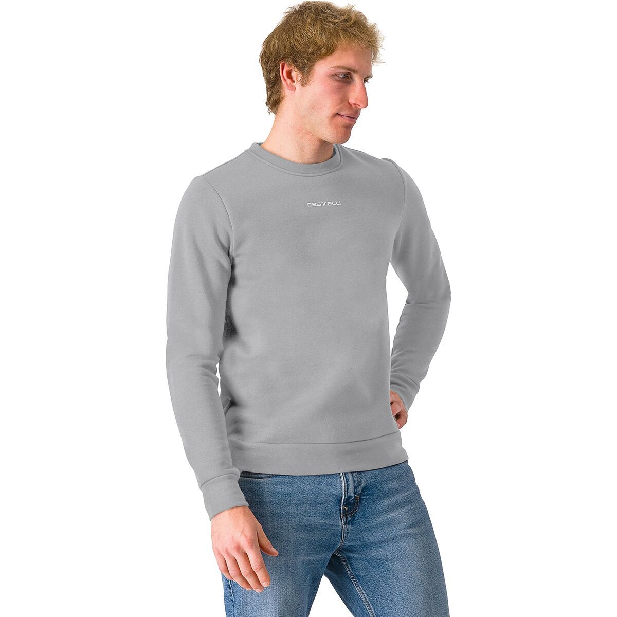Castelli Castelli Classico Sweatshirt - Men's Cool Gray, XL