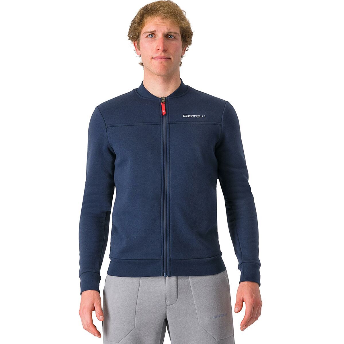 Castelli Castelli Classico Track Jacket - Men's Belgian Blue, L