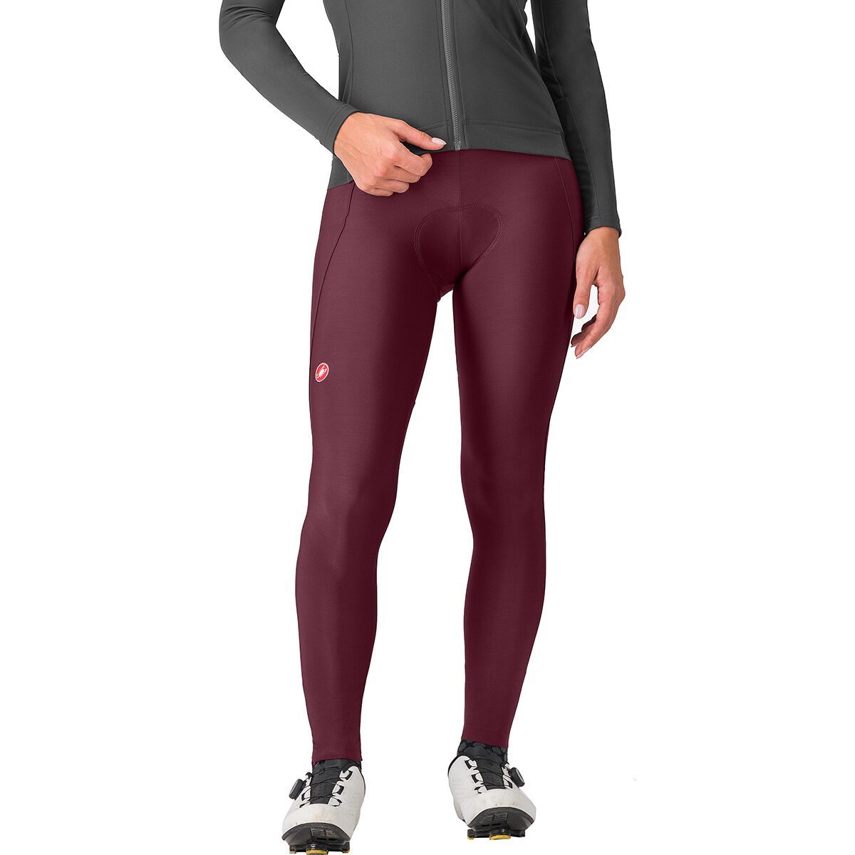 Castelli Castelli Espresso DT Bibtight - Women's Deep Bordeaux, M