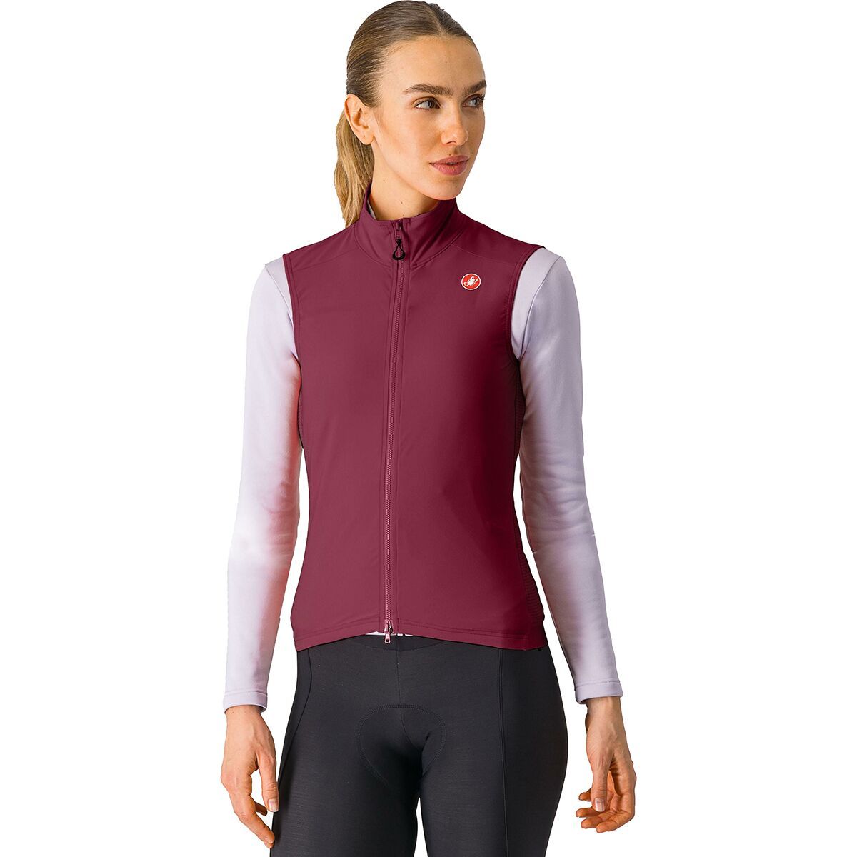 Castelli Castelli Espresso Vest - Women's Deep Bordeaux, XS