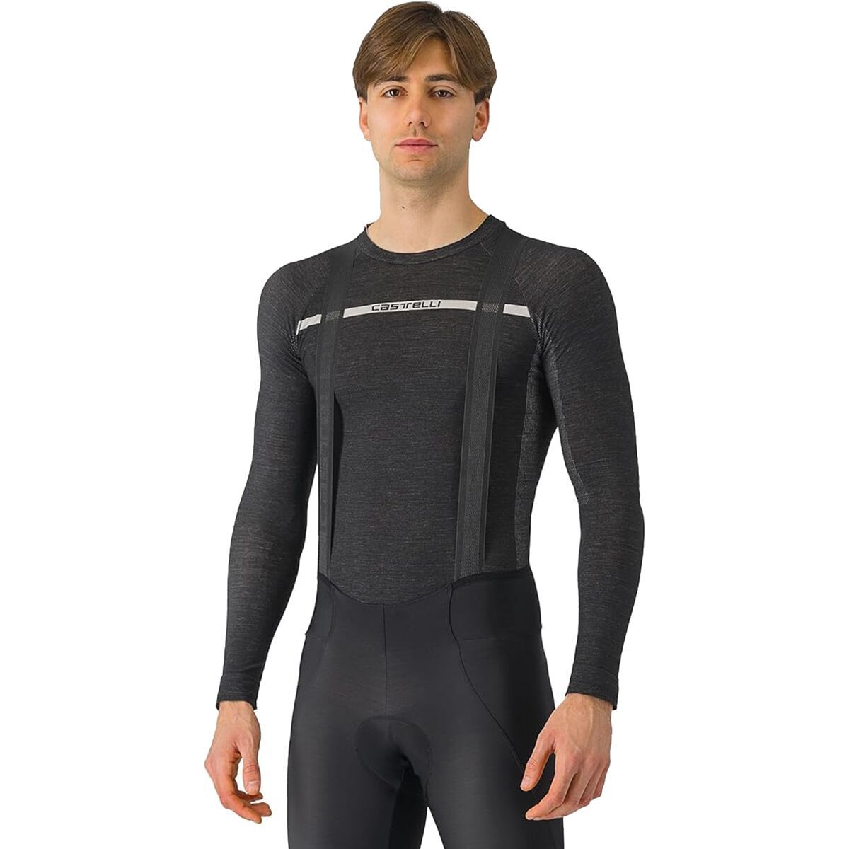 Castelli Castelli Merino Seamless Long-Sleeve Baselayer - Men's Black, XXL
