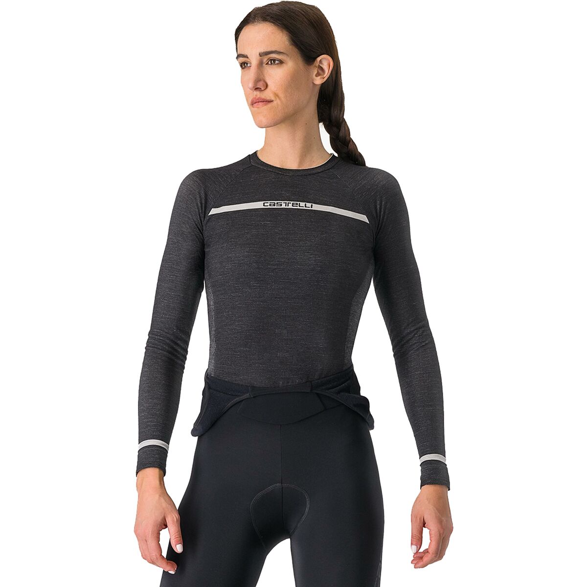 Castelli Castelli Merino Seamless Long-Sleeve Baselayer - Women's Black, L/XL