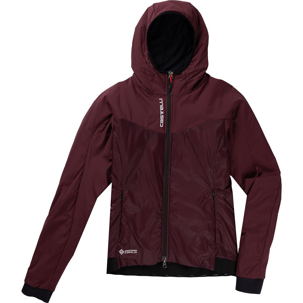 Castelli Fly Thermal Limited Edition Jacket - Women's Deep Bordeaux, S