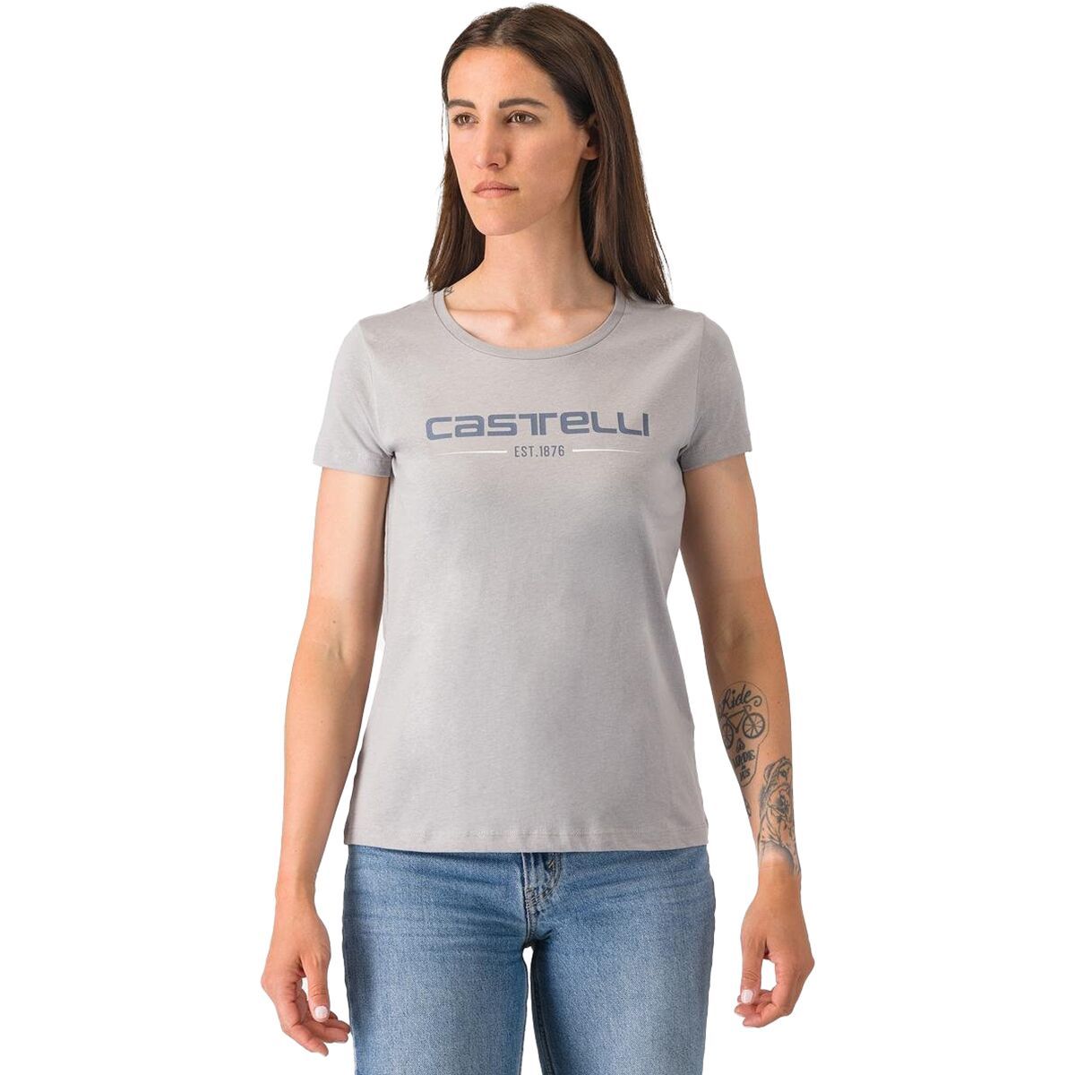 Castelli Castelli 76 T-Shirt - Women's Gray, S
