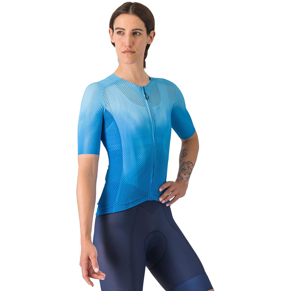 Castelli Castelli Climber's A/C Short-Sleeve Jersey - Women's Aquamarine, L