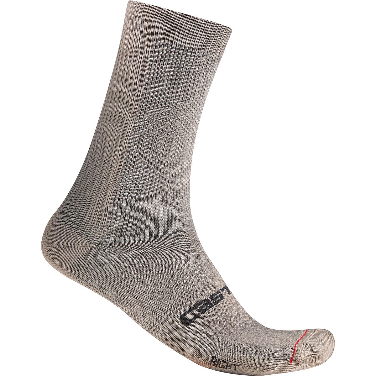 Castelli | Espresso 18 Sock Men's | Size Small/medium In Clay | Nylon