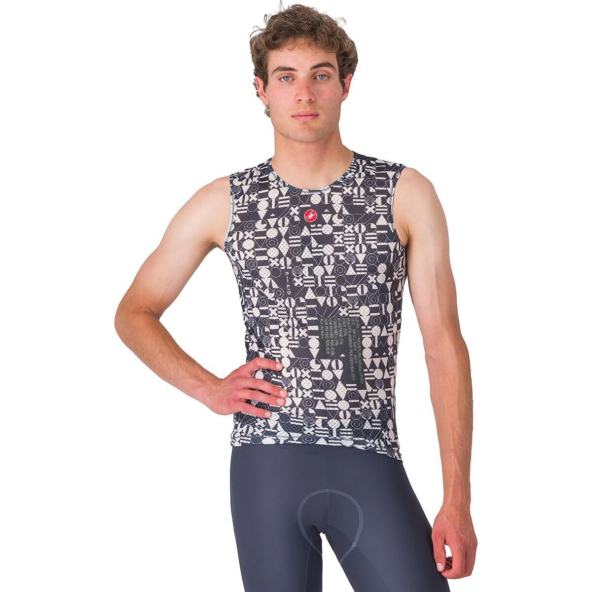 Castelli Espresso R-A/D Sleeveless Baselayer - Men's Twilight Blue, S