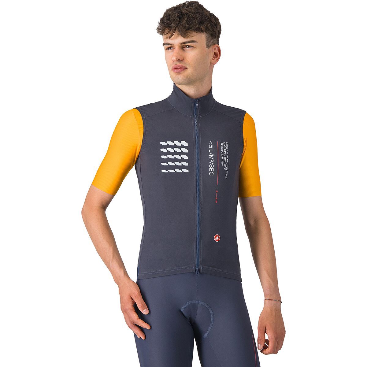 Castelli Castelli Espresso R-A/D Vest - Men's Twilight Blue, S