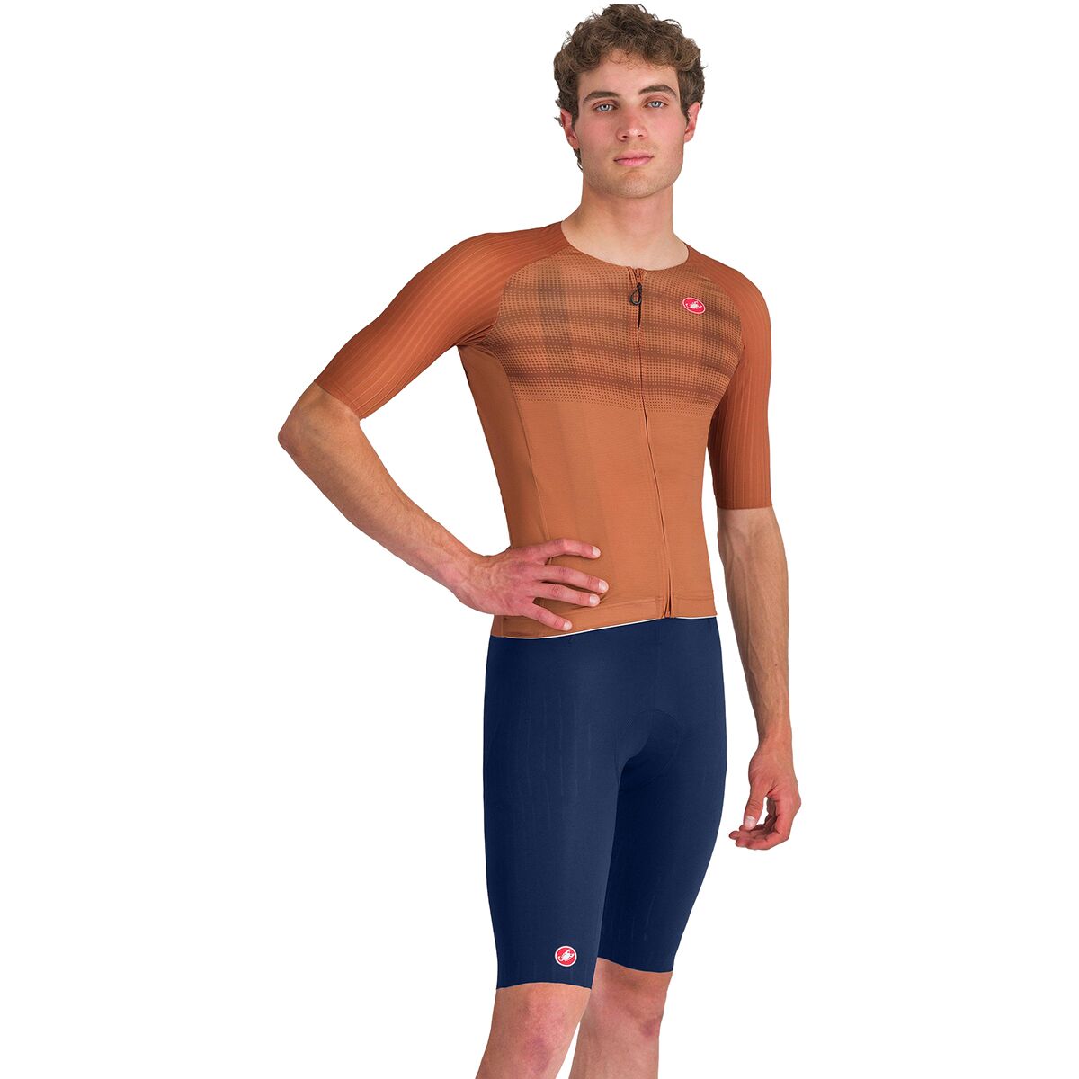 Castelli Castelli Free Aero Race S Bib Short - Men's Belgian Blue, L