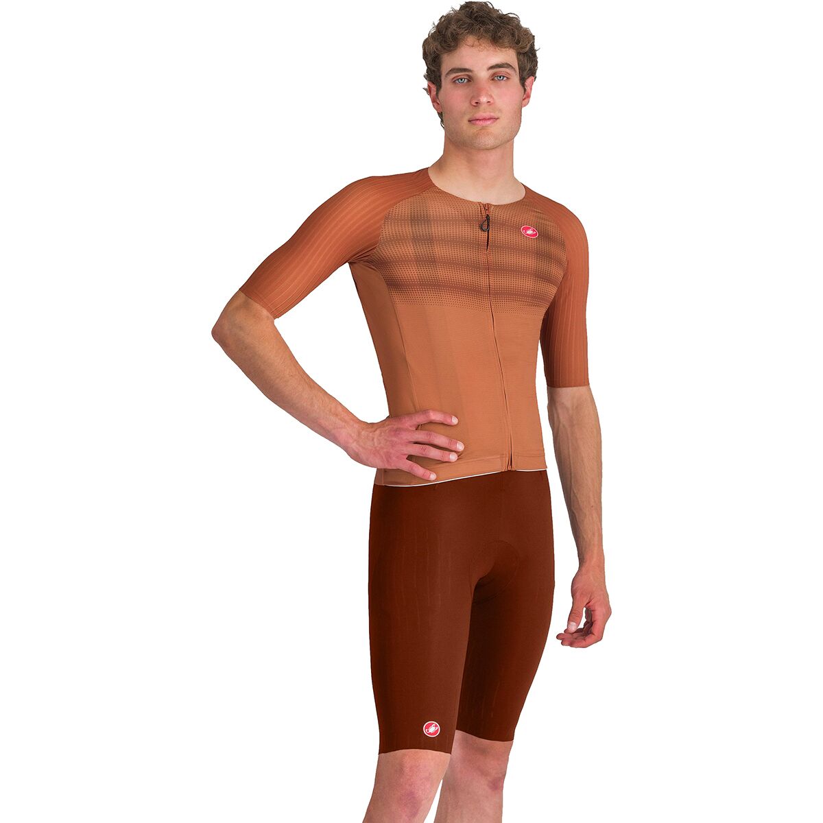 Castelli Castelli Free Aero Race S Bib Short - Men's Deep Mocha, M - $162.50 at Competitive Cyclist