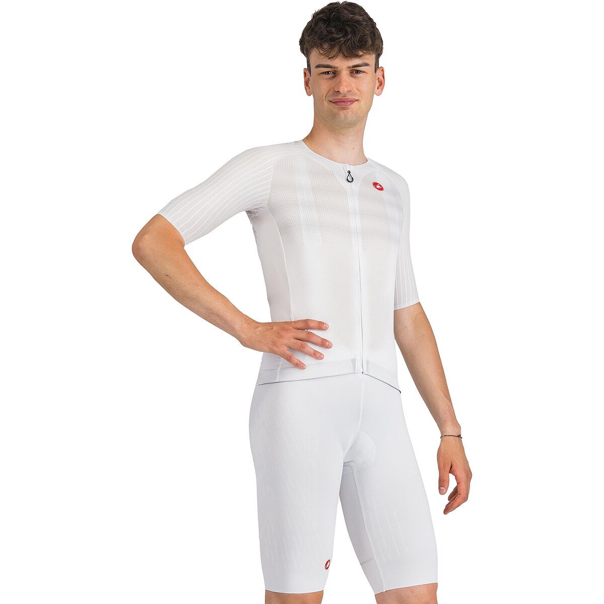 Castelli Castelli Free Aero Race S Bib Short - Men's White, XL