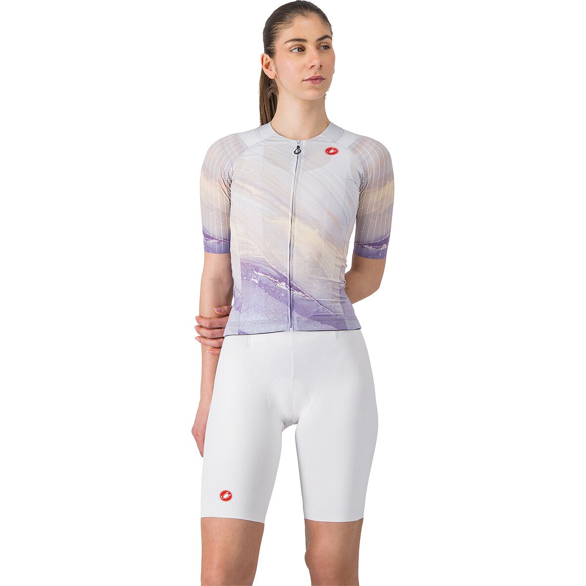 Castelli Castelli Free Aero Race S Bib Short - Women's White, XL