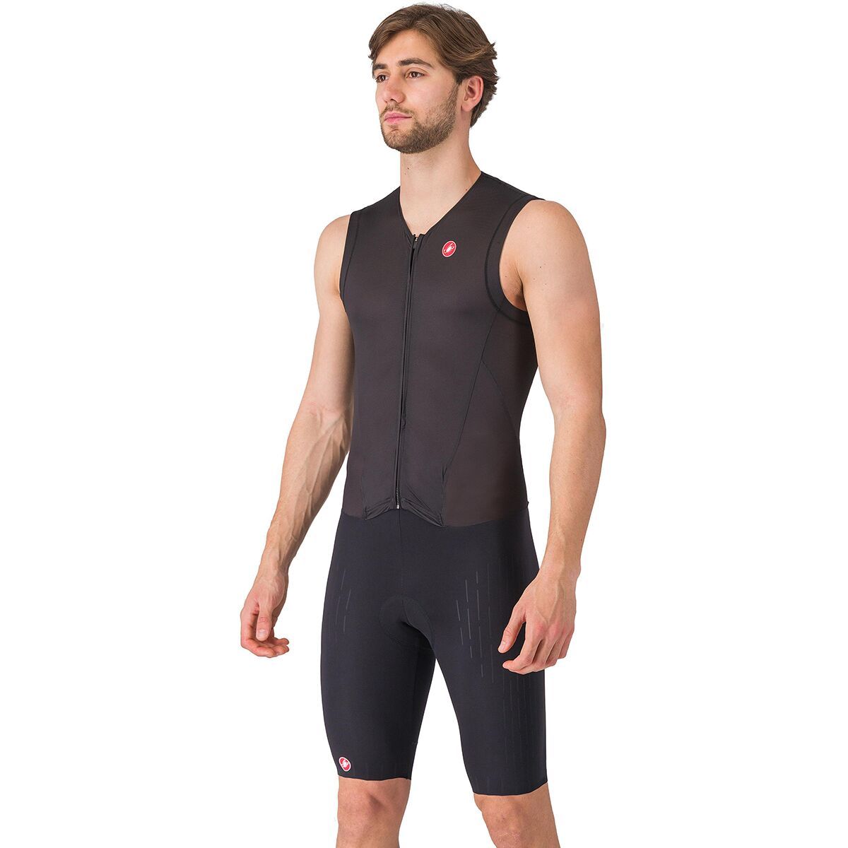 Castelli Free Sanremo 3 Sleeveless Tri Suit - Men's Black, XXL