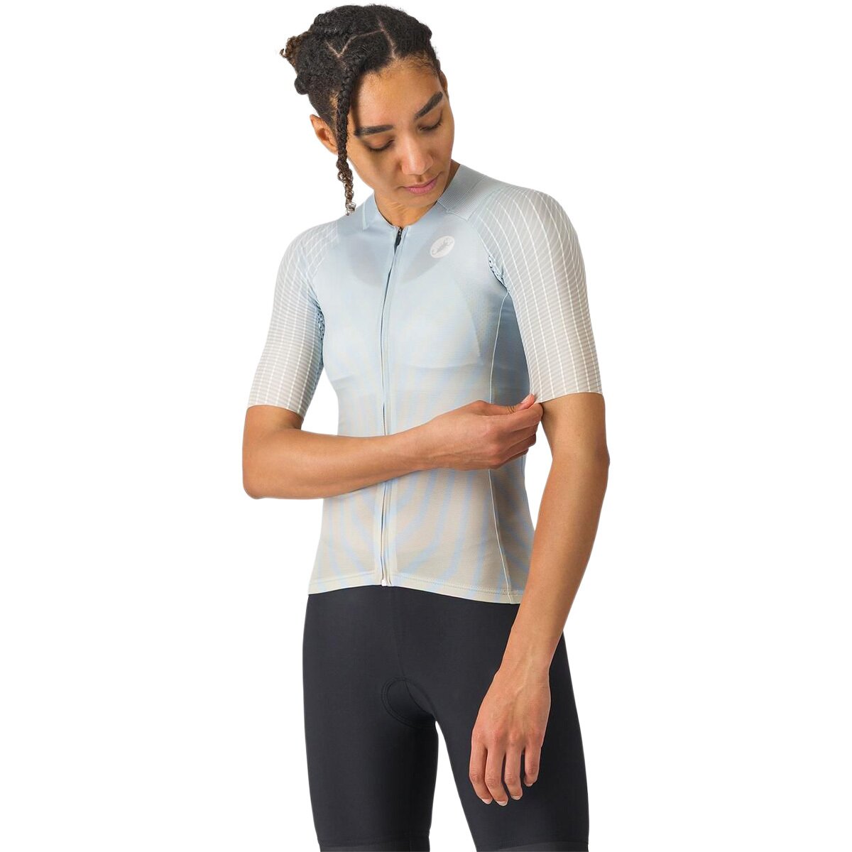 Castelli Castelli Free Speed 3 Race Tri Top - Women's White/Black, L