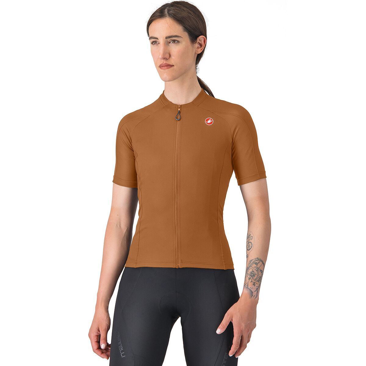 CASTELLI SINEGIA2 JERSEY レディース M Castelli Sinergia 2 Full-Zip Long-Sleeve Jersey - Women's