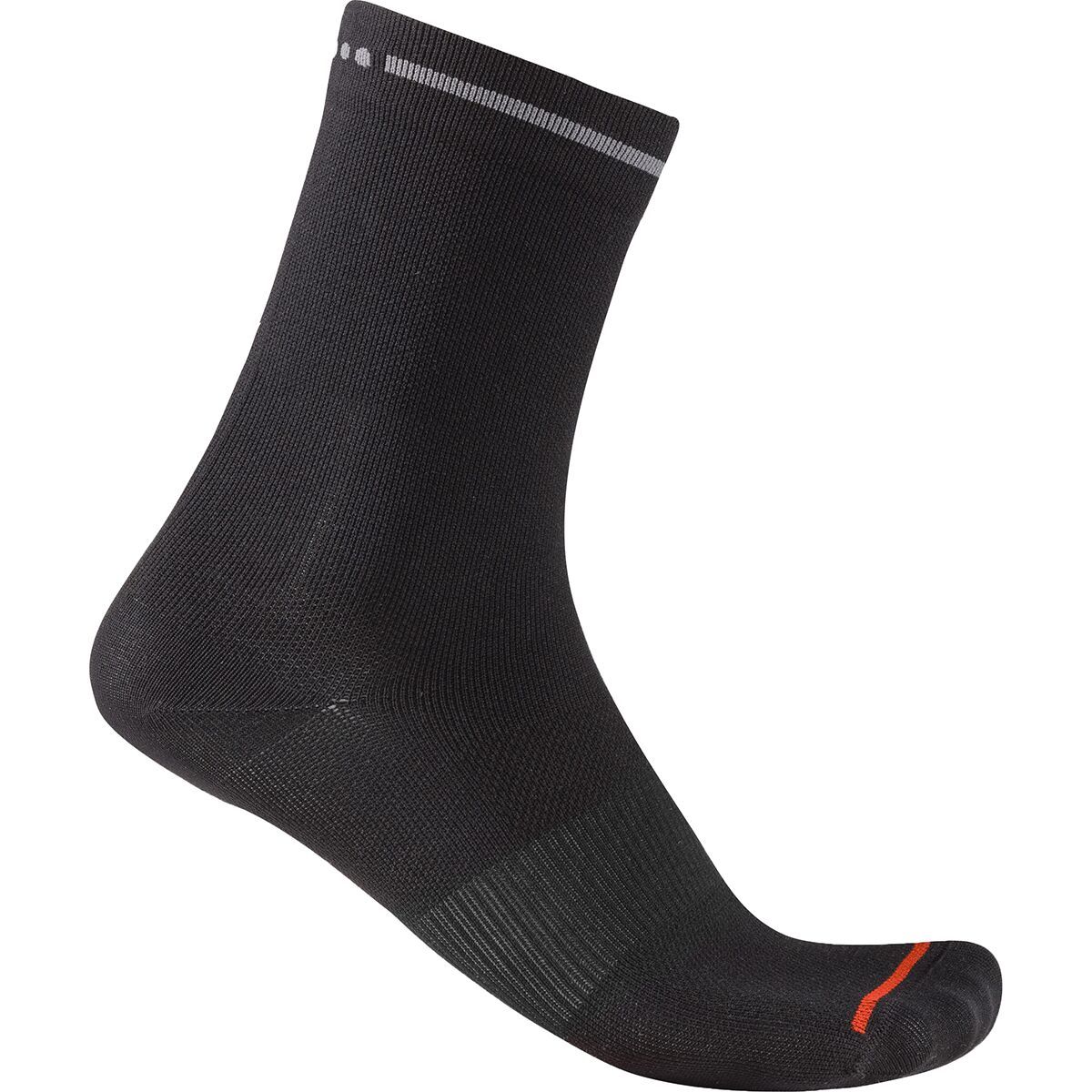 Castelli Premio Evo 12 Sock - Women's Black, S/M