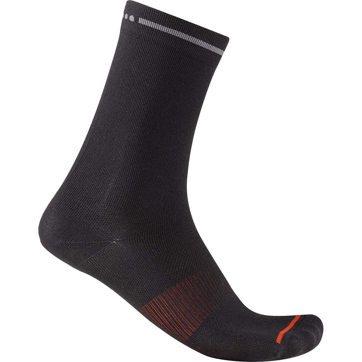 Castelli Castelli Premio Evo 18 Sock Black, L/XL - Men's
