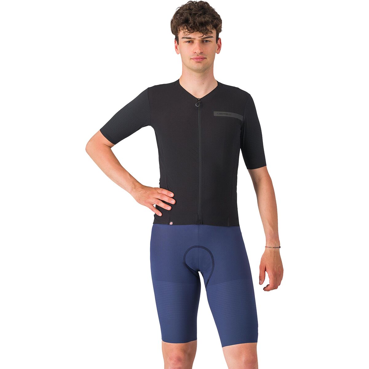 Castelli Castelli Premio Evo Bib Short - Men's Belgian Blue, S