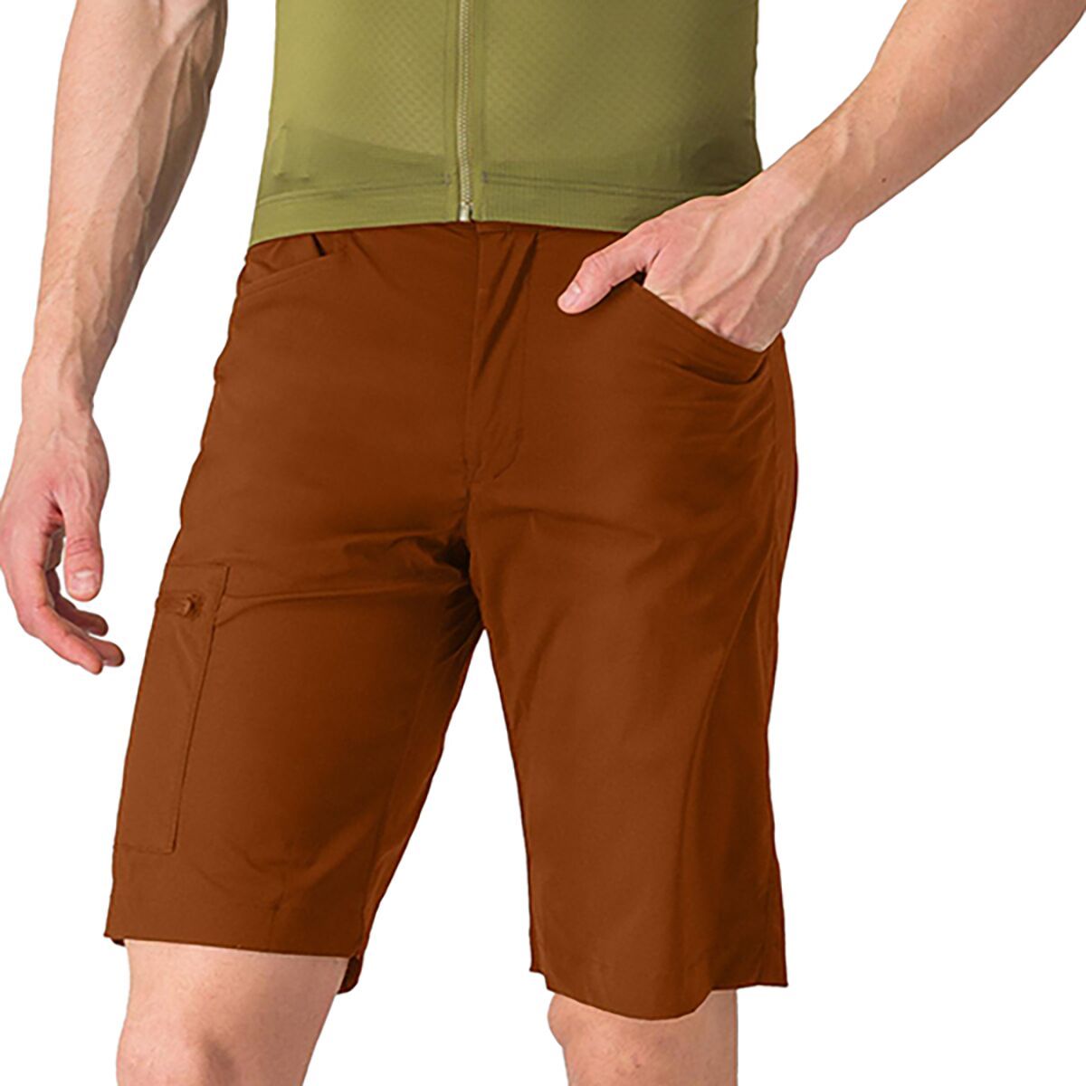 Castelli Unlimited Adventure Baggy Short - Men's Deep Mocha, XL