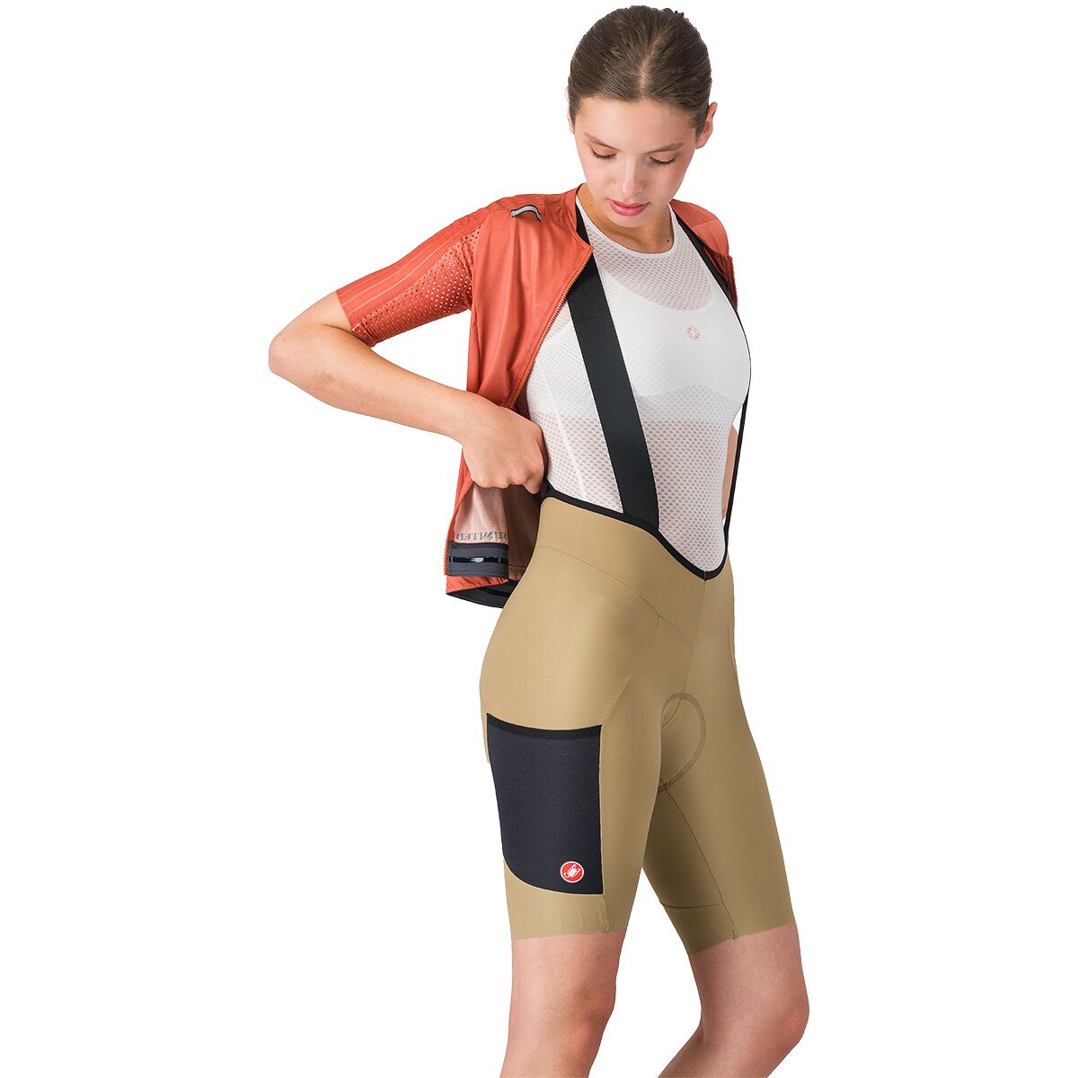 Castelli Castelli Unlimited Endurance DT Bib Short - Women's Elmwood/Black, L