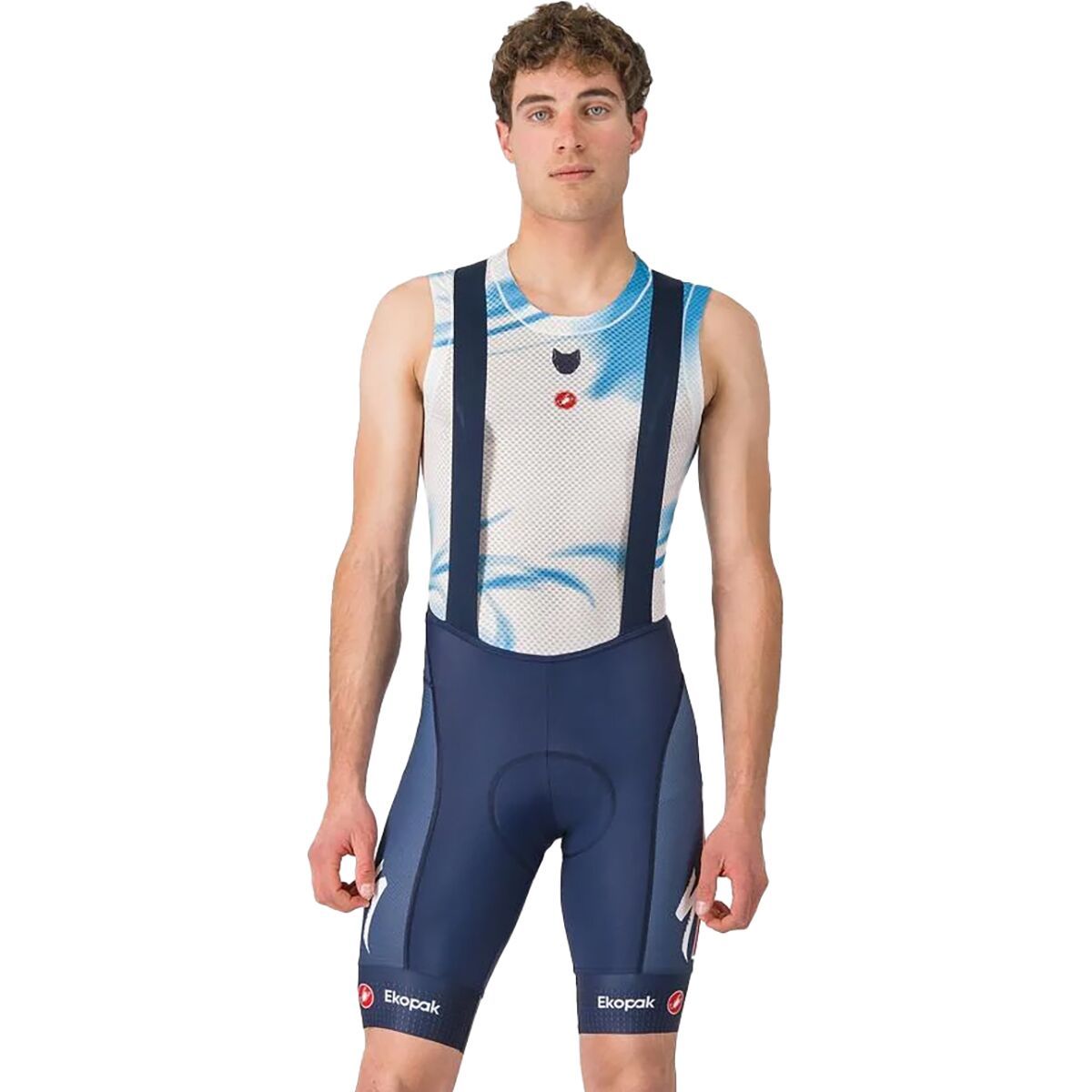 Castelli Castelli Soudal/Quick-Step Competizione 2 Bibshort - Men's Belgian Blue, 3XL