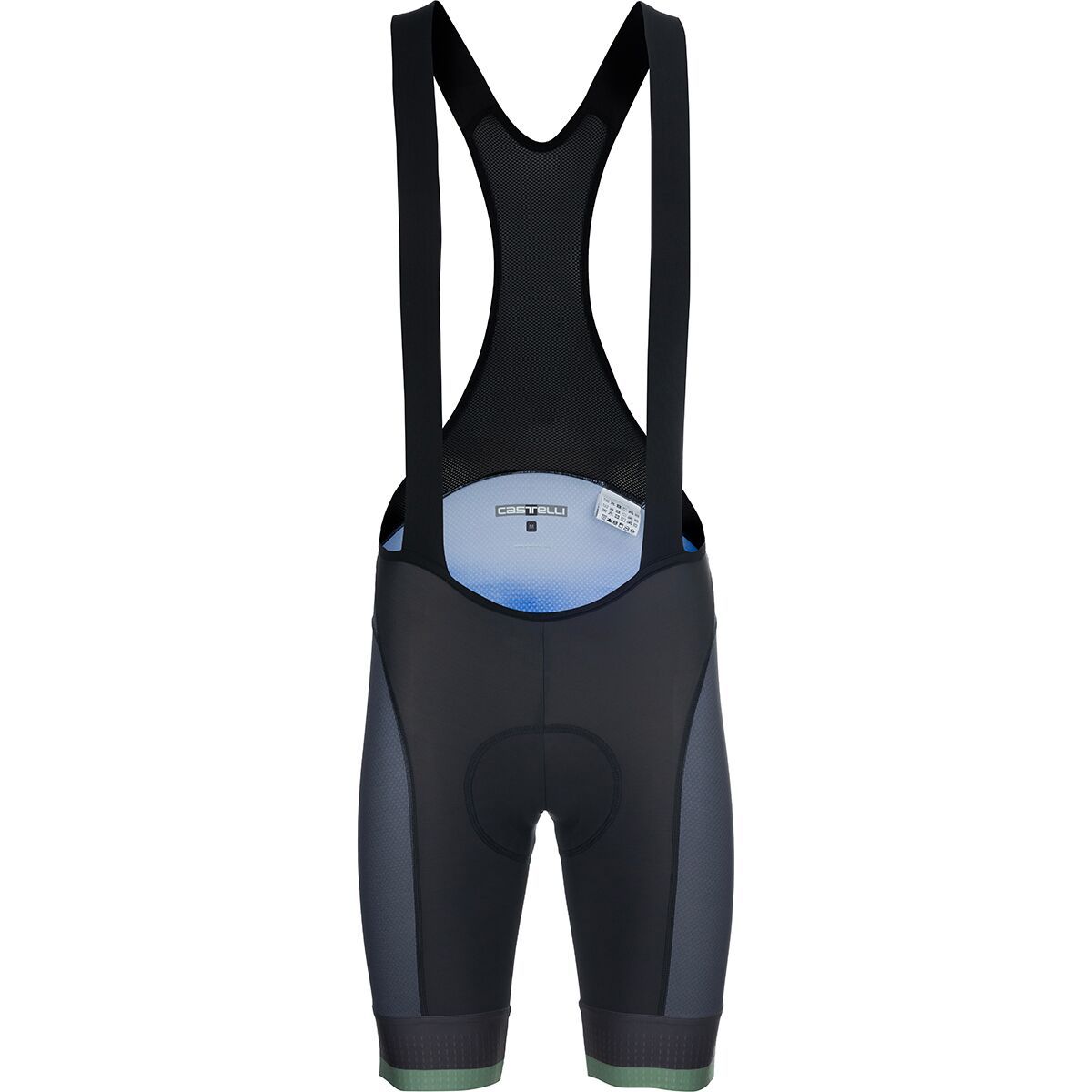Castelli Castelli Competizione 2 Limited Edition Kit Bibshort - Men's Deep Green/Green Pepper/Electric Lime, 3XL