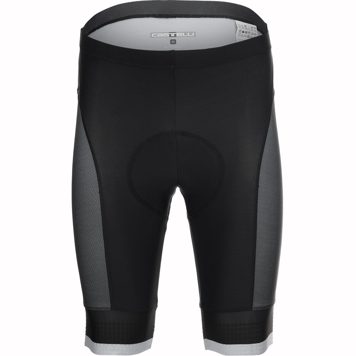 Castelli Castelli Competizione 2 Limited Edition Short - Men's Black/Silver Gray/Fiery Red, XXL
