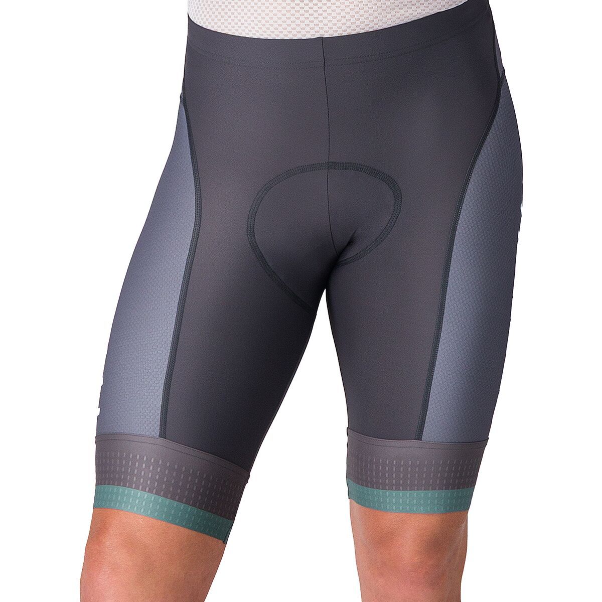 Castelli Castelli Competizione 2 Limited Edition Short - Men's Dark Gray/Ocean Teal/Winter Sky, 3XL