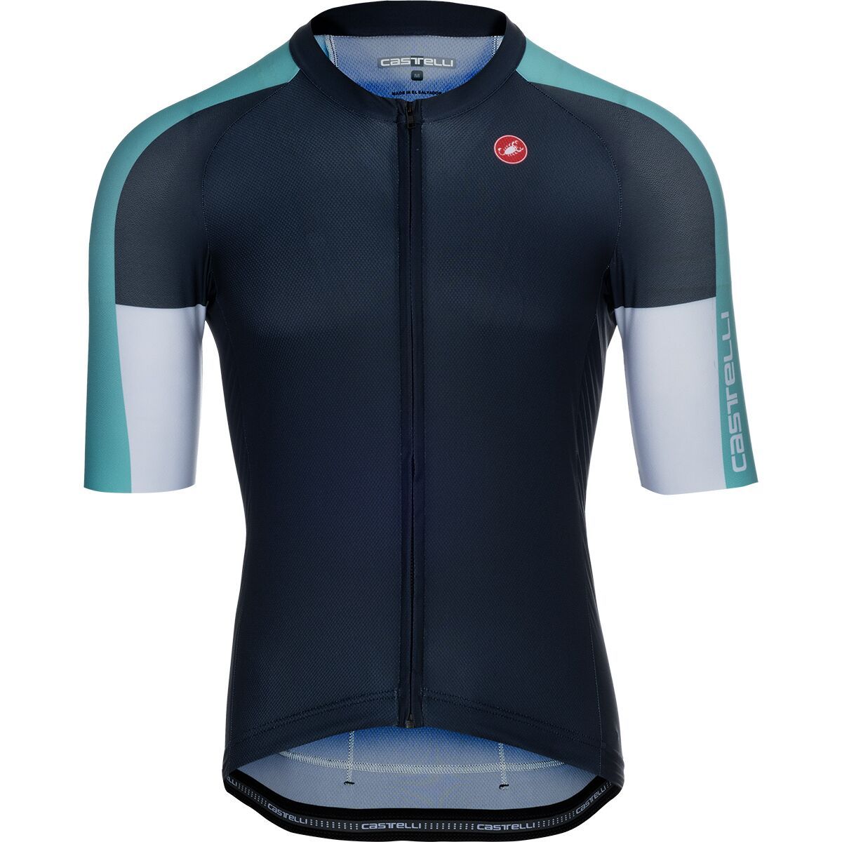 Castelli Castelli Entrata 6 Limited Edition Jersey - Men's Belgian Blue/Pool Blue/White, L