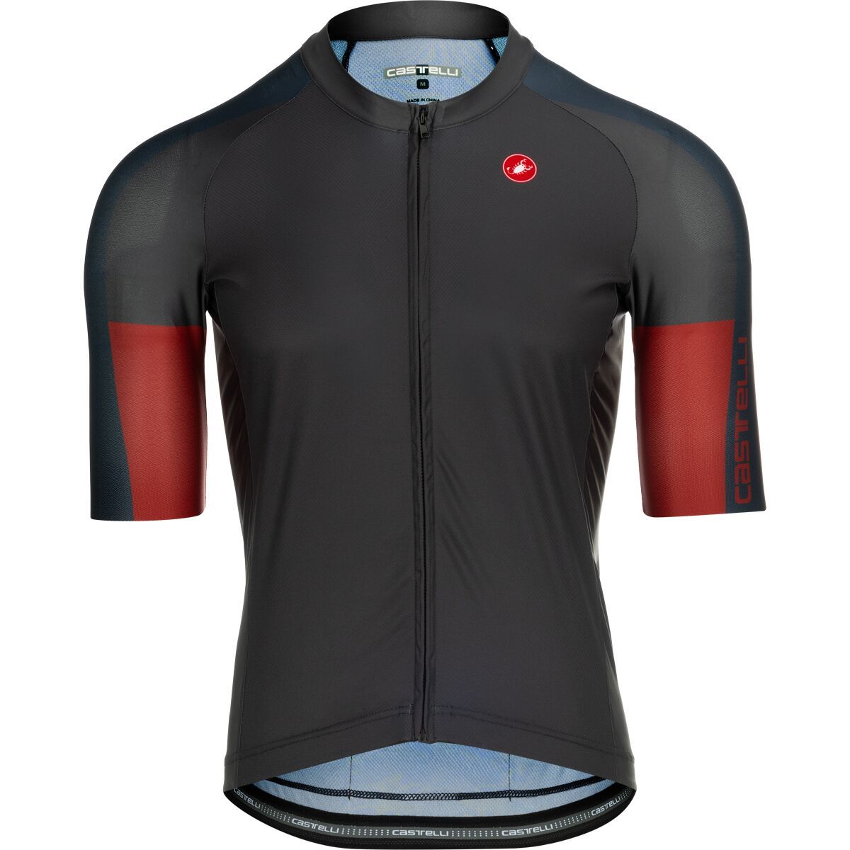 Castelli Castelli Entrata 6 Limited Edition Jersey - Men's Dark Gray/Twilight Blue/Iron, M
