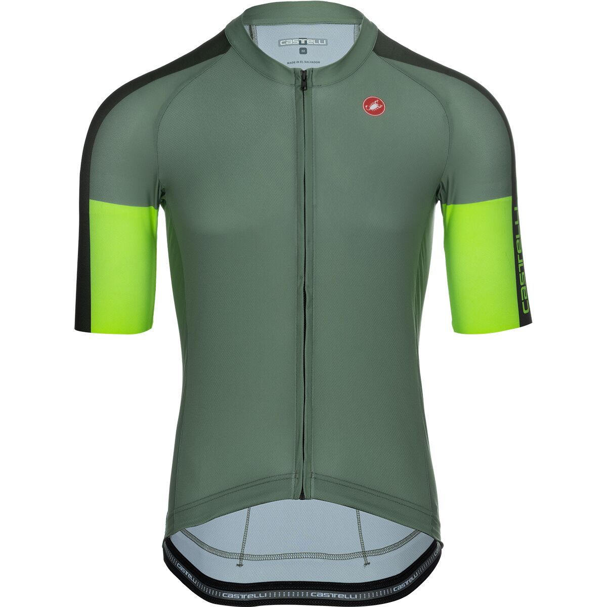 Castelli Castelli Entrata 6 Limited Edition Jersey - Men's Green Pepper/Deep Green/Electric Lime, XL