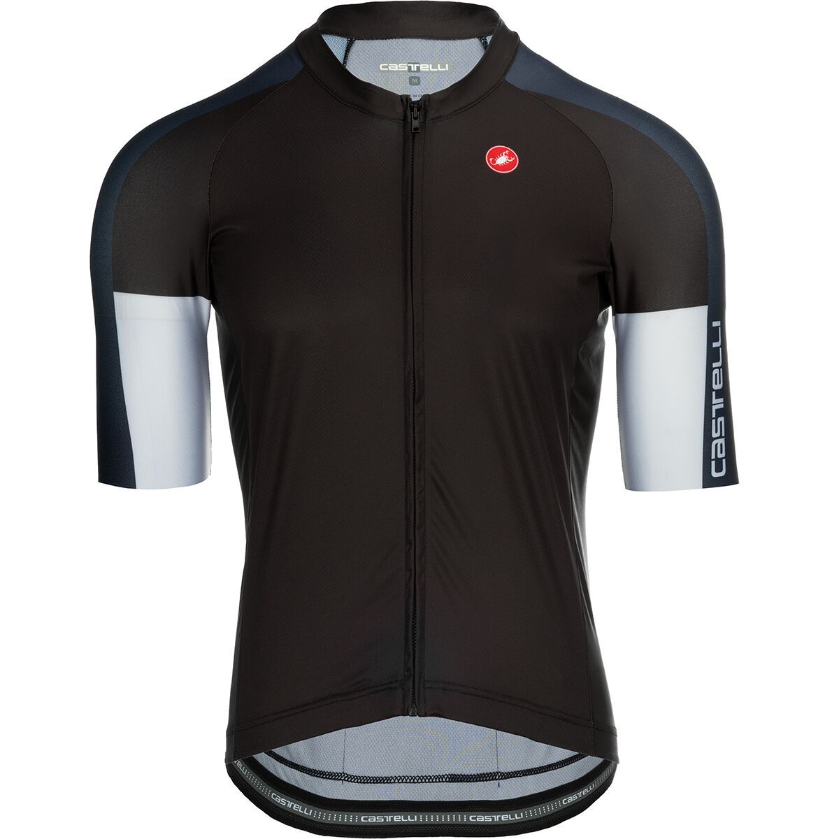 Castelli Castelli Entrata 6 Limited Edition Jersey - Men's Light Black/Belgian Blue/Silver Gray, L