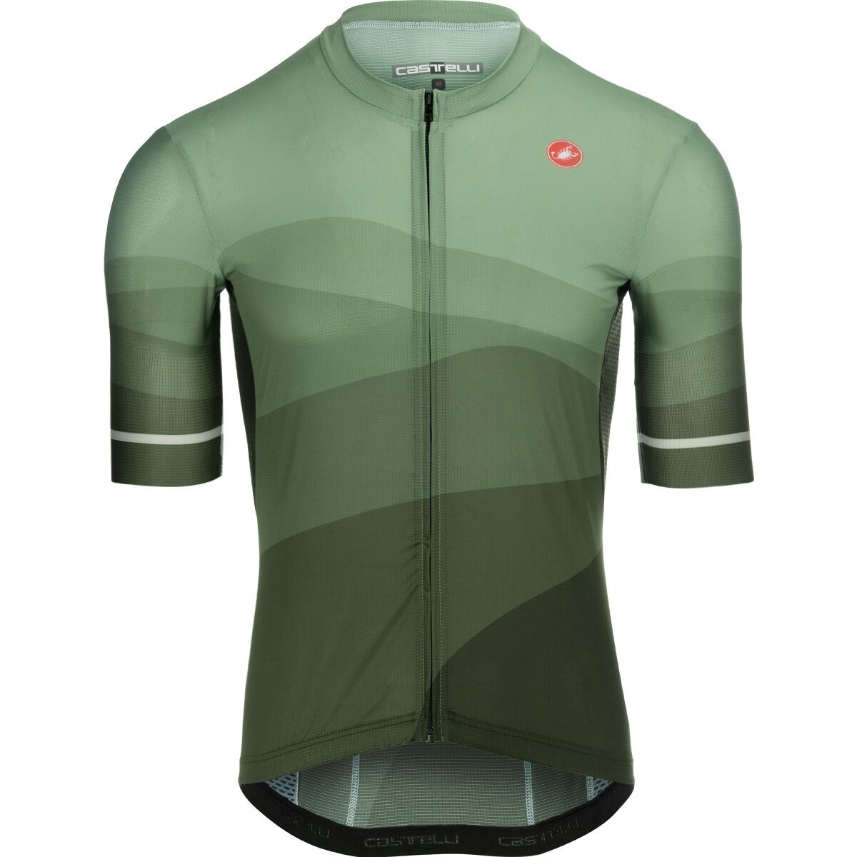 Castelli Castelli Orizzonte Limited Edition Jersey - Men's Deep Green/Tonal Deep Green, S