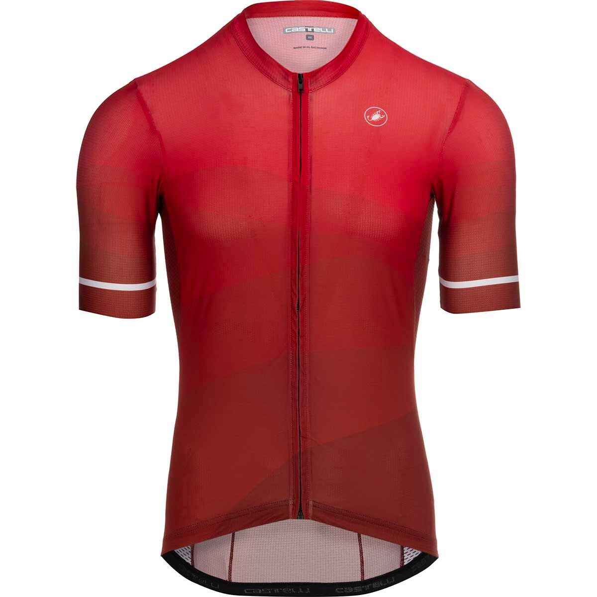 Castelli Orizzonte Limited Edition Jersey - Men's Iron/Red/White, XL