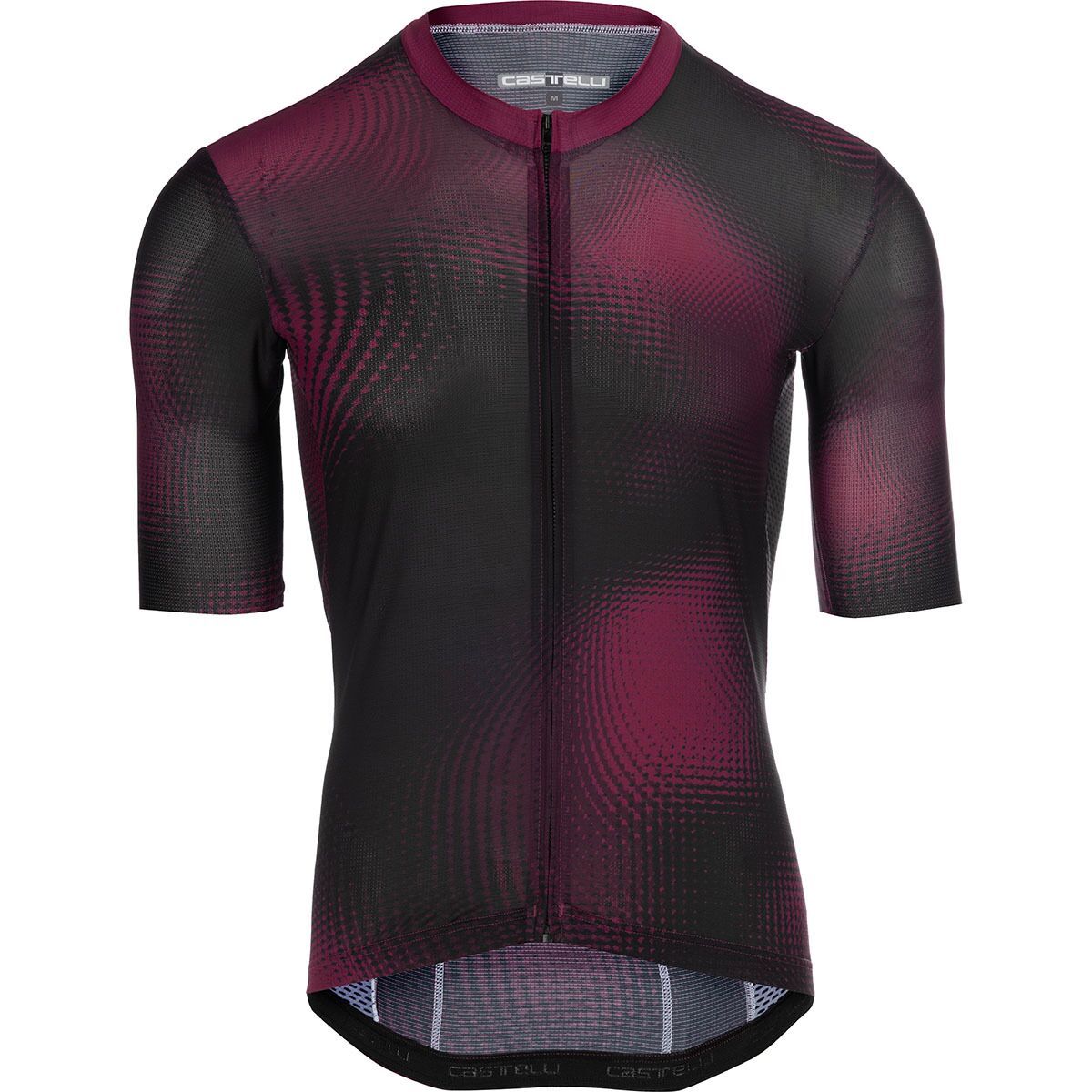 Castelli Castelli Vortice Limited Edition Jersey - Men's Bordeaux/Tonal Bordeaux/Black, XL