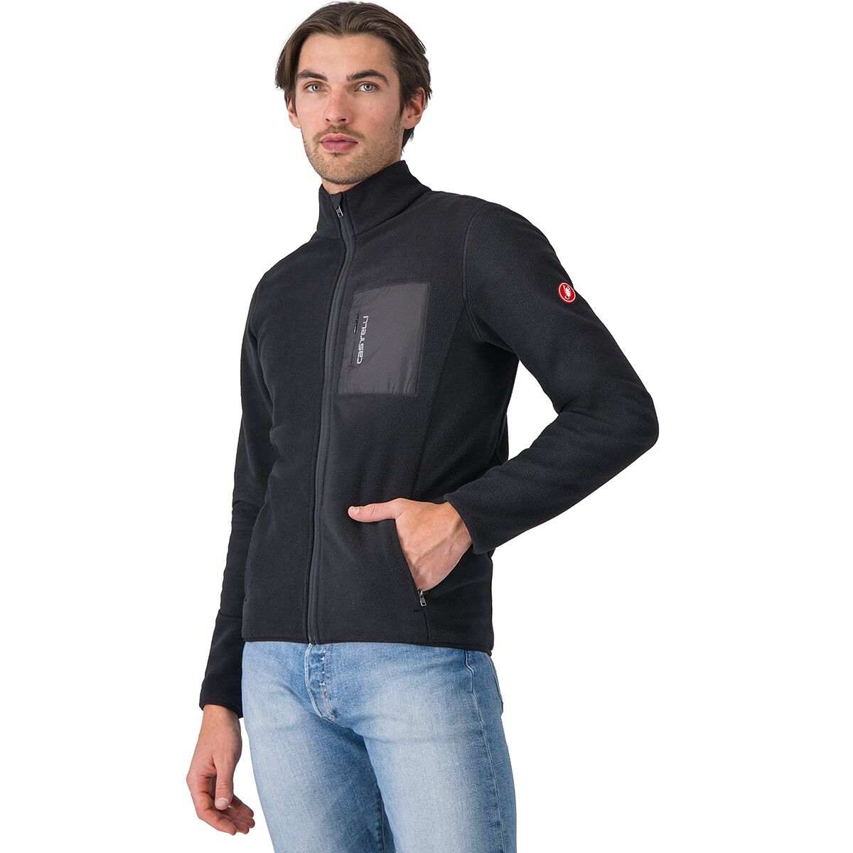 Castelli Castelli Classico Fleece Jacket - Men's Black, L