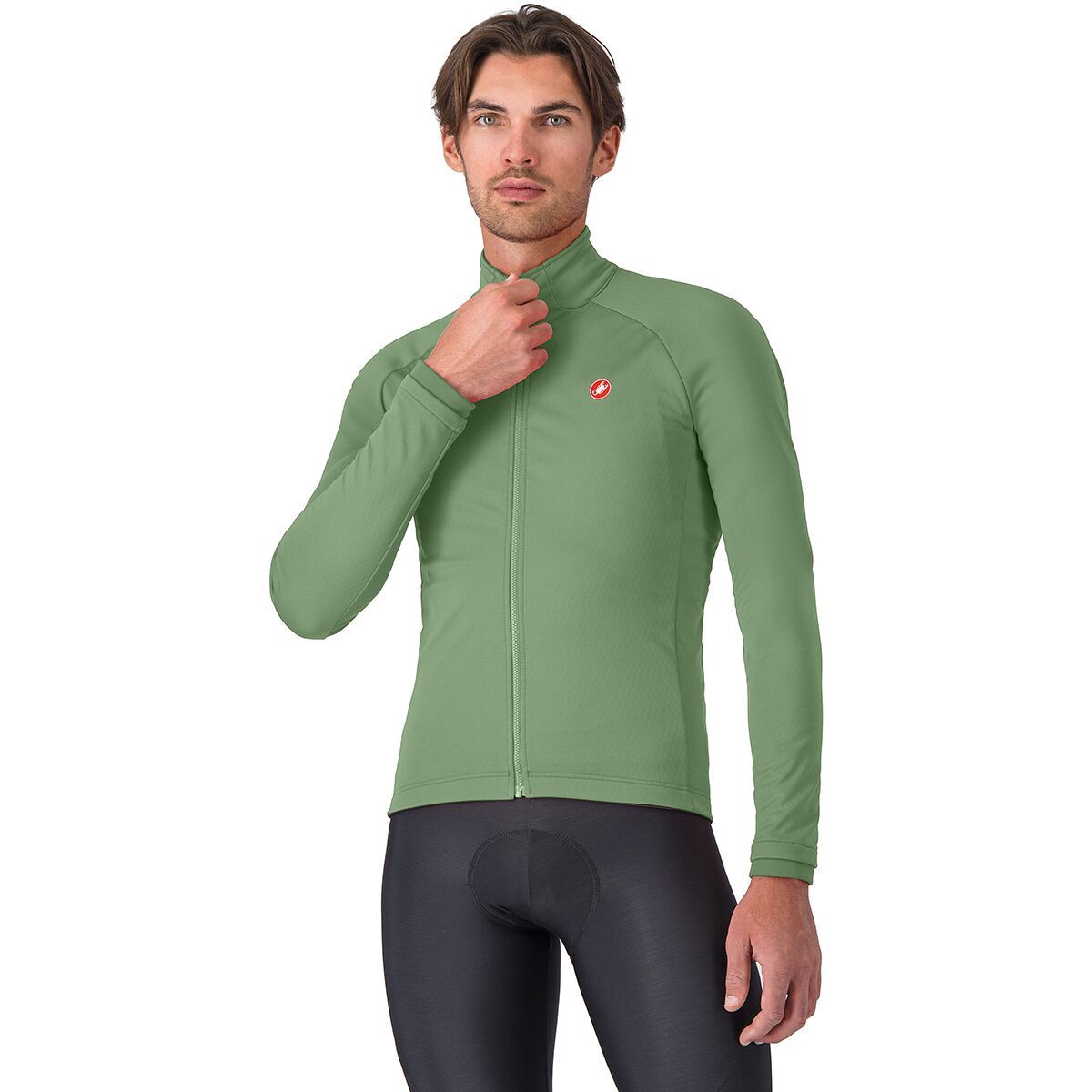 Castelli Castelli Competizione Jacket - Men's Green Pepper, M