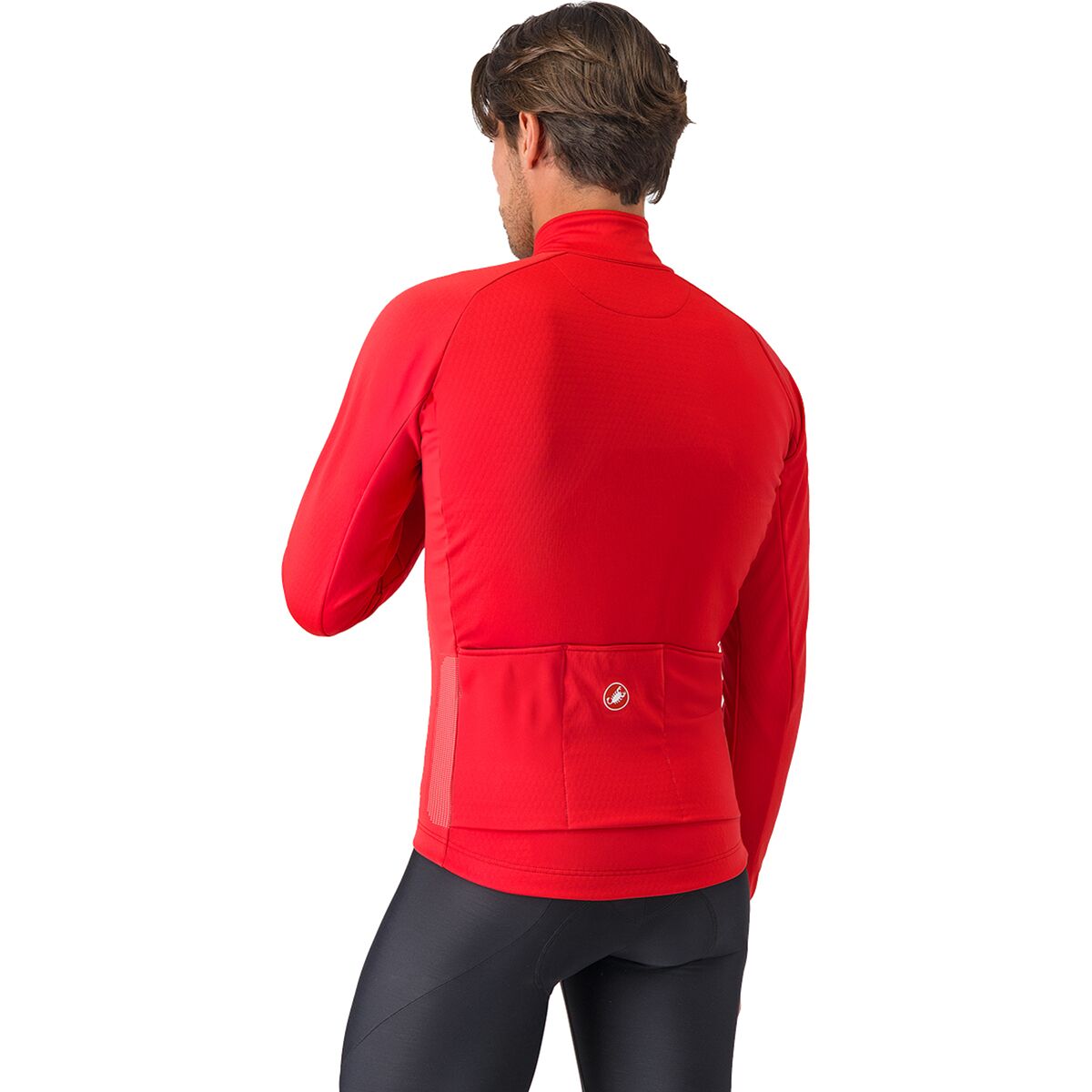 Castelli レッド サイクルジャケット　Mサイズ メンズサイクリングジャケット - Castelli Cycling