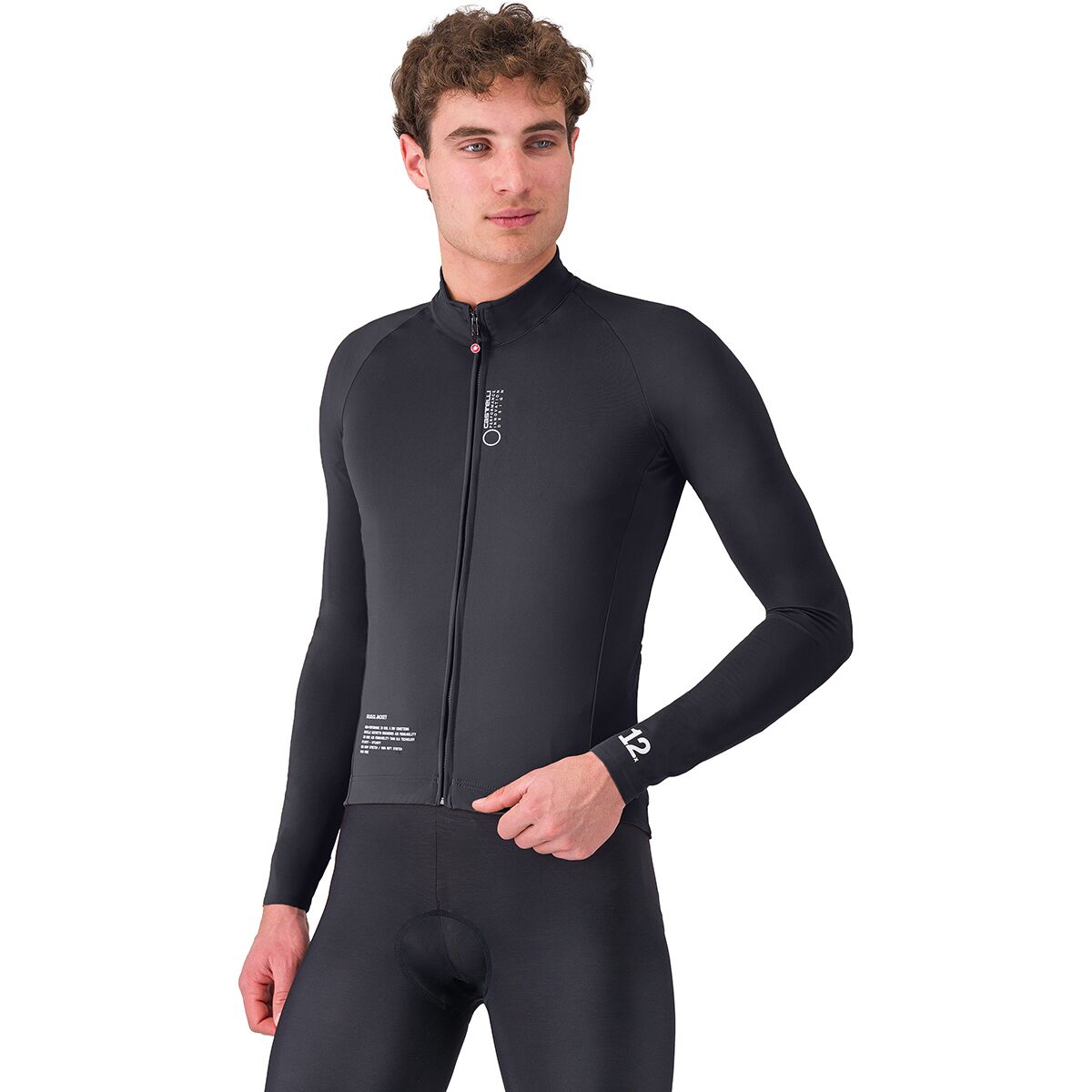 Castelli Do.Di.Ci. Jacket - Men's Light Black, L