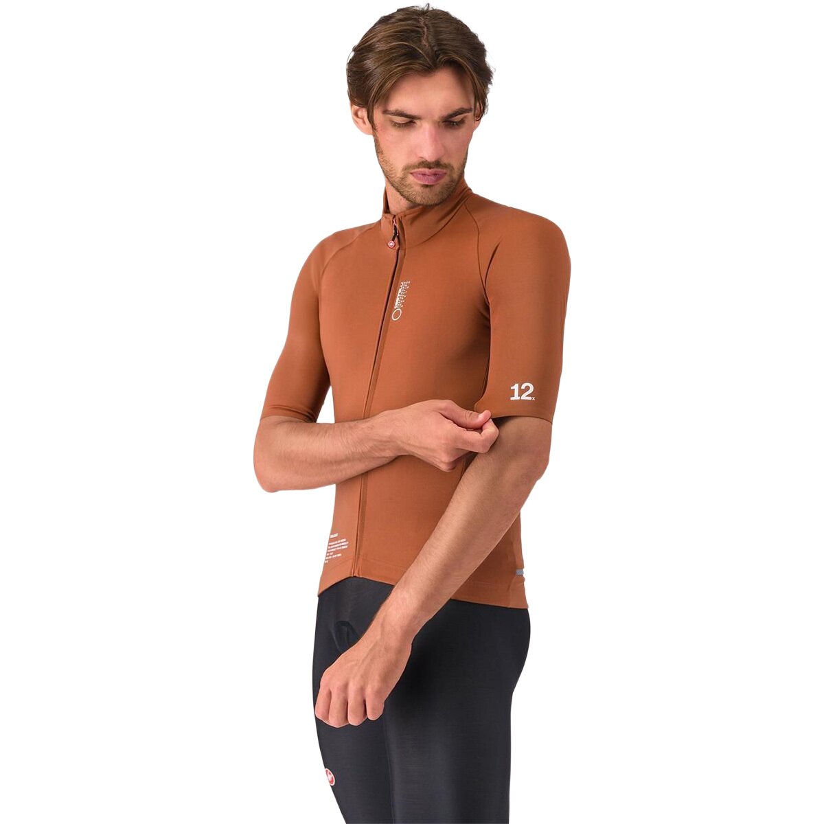 Castelli Castelli Do.Di.Ci. Short Sleeve Jacket - Men's Mocha, XXL
