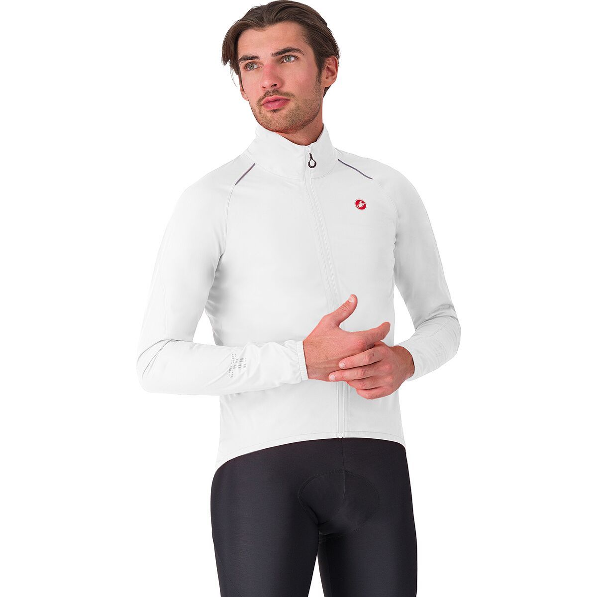 Castelli Castelli Emergency 3 Rain Jacket - Men's White, XL
